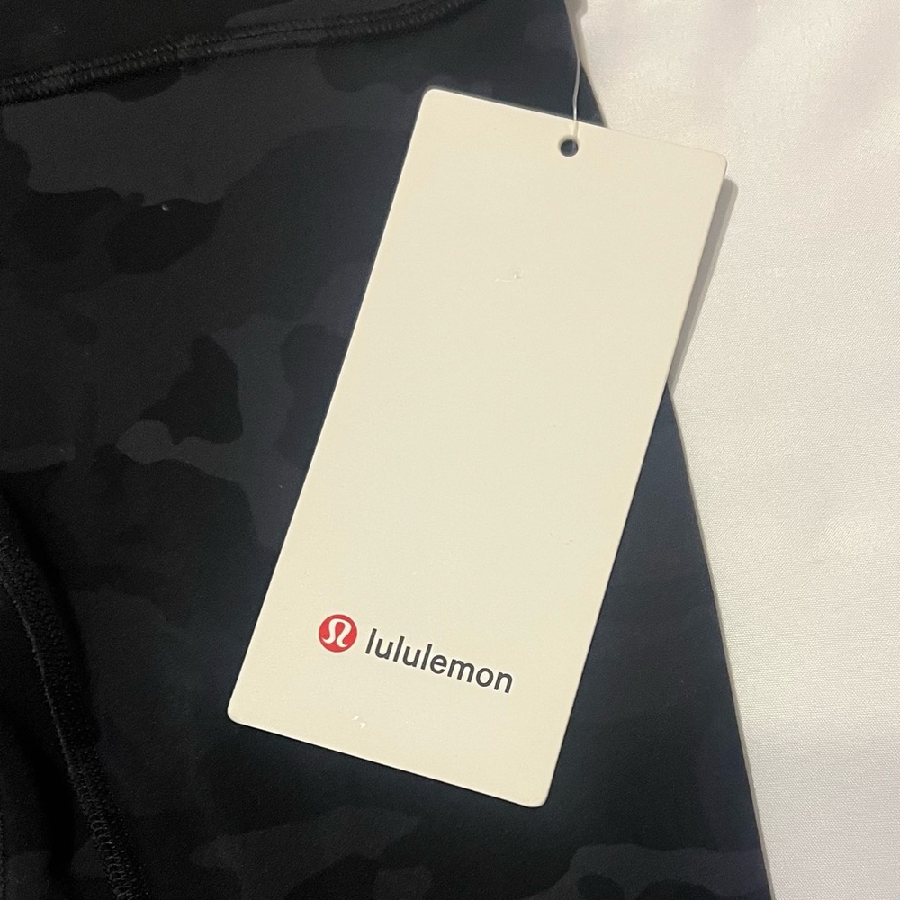 LULULEMON Align HR Crop 21" Camo Leggings Yogo Collection Activewear Size 0 NWT - Picture 8 of 12
